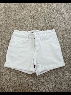 SO Jean shorts white